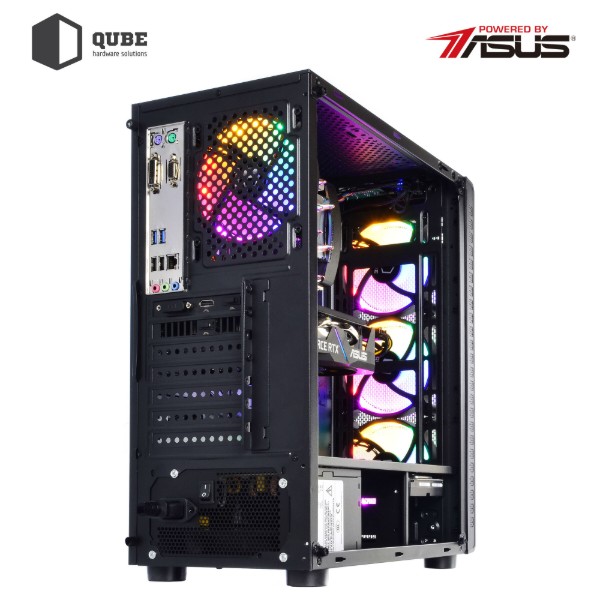 Фото - Системный блок QUBE QB Ryzen 5 5600X GT 1030 2GB 162 (Ryzen55600XGT10302GB162)