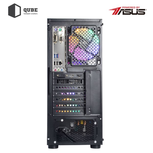 Фото - Системный блок QUBE QB Ryzen 5 5600X GT 1030 2GB 162 (Ryzen55600XGT10302GB162)