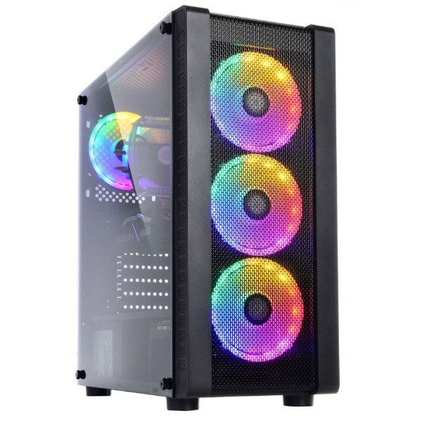 Фото - Системный блок QUBE QB Ryzen 5 5600X GT 1030 2GB 162 (Ryzen55600XGT10302GB162)