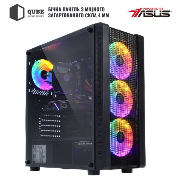 Фото - Системный блок QUBE QB Ryzen 5 5600X GT 1030 2GB 162 (Ryzen55600XGT10302GB162)