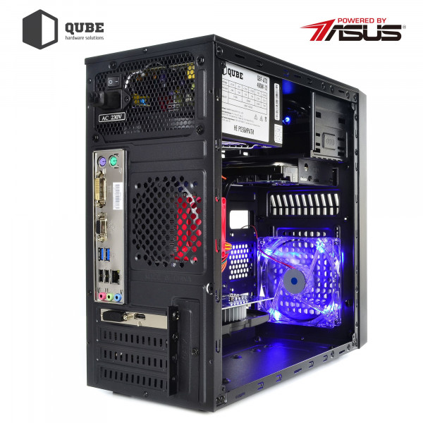 Фото - Системний блок QUBE QB Ryzen 5 3600 GT 1030 2GB 811 (Ryzen53600GT10302GB811)