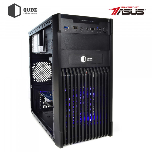 Фото - Системный блок QUBE QB Ryzen 5 3600 GT 1030 2GB 821 (Ryzen53600GT10302GB821)