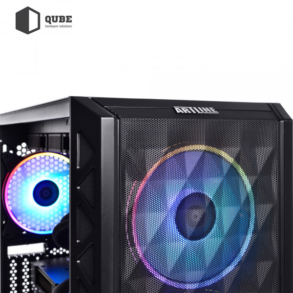 Фото - Системный блок QUBE QB i9 13900KF RTX 3050 8GB Z1 6410 (i913900KFRTX30508GBZ16410)
