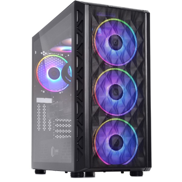Фото - Системный блок QUBE QB i9 13900KF RTX 3050 8GB Z1 64102 (i913900KFRTX30508GBZ164102)