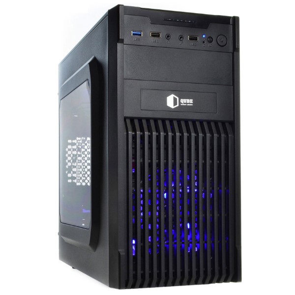 Фото - Системный блок QUBE QB Ryzen 5 5600 GT 1030 2GB 162 (Ryzen55600GT10302GB162)