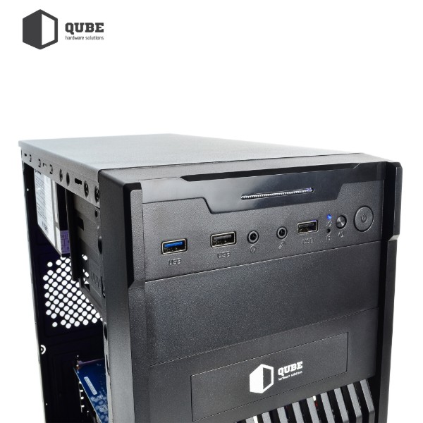 Фото - Системный блок QUBE QB Ryzen 5 5600 GT 1030 2GB 162 (Ryzen55600GT10302GB162)