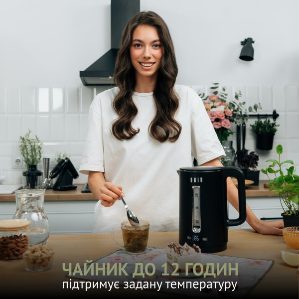 Фото - Электрический чайник QUIN KTL-202 Black