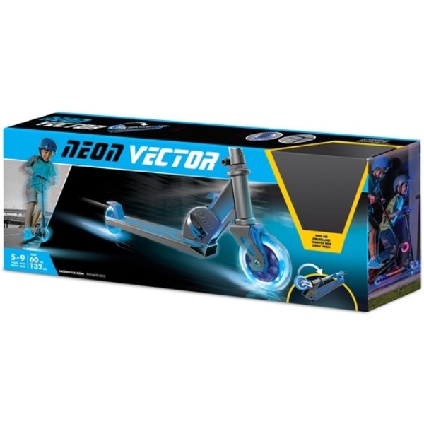Фото - Двухколёсный самокат Neon Vector Синий (N101176)