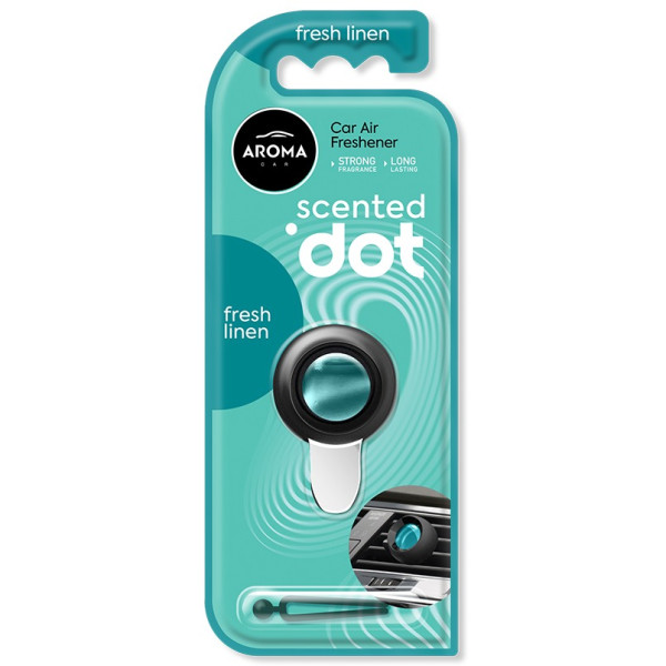 Фото - Ароматизатор для авто Aroma Car DOT - FRESH LINEN (11892)