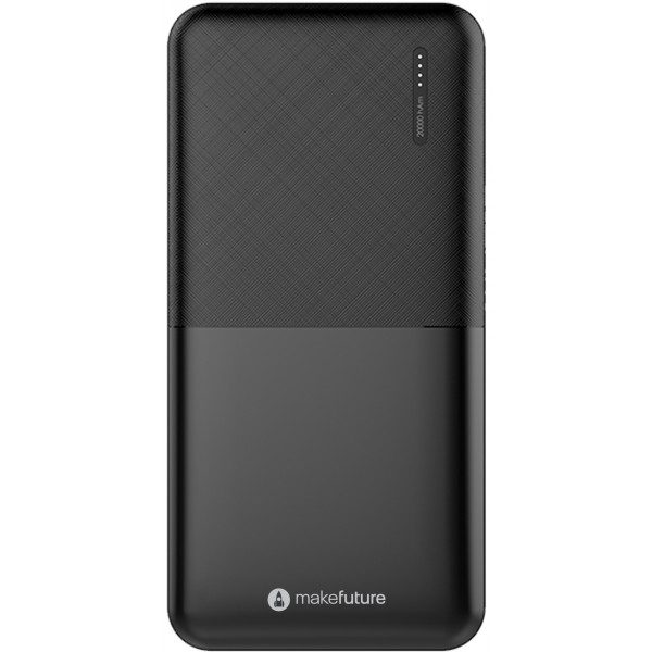 Фото - Батарея мобільна MakeFuture Power Bank 20000 mAh Black (MPB-203BK)