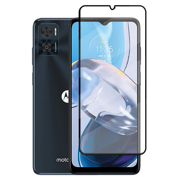 Фото - Захисне скло для смартфону BeCover for Motorola Moto E22/E22i Black (709731)