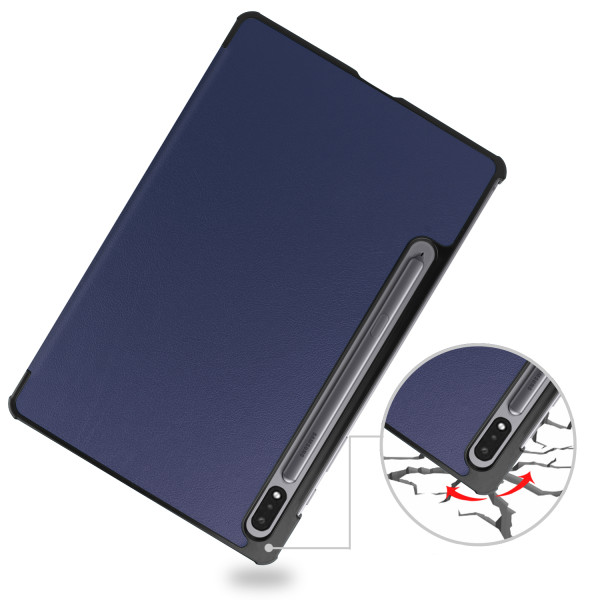 Фото - Чохол для планшета BeCover Smart Case for Samsung Galaxy Tab S10 FE (SM-X520/SM-X526) 10.9" Deep Blue (713274)