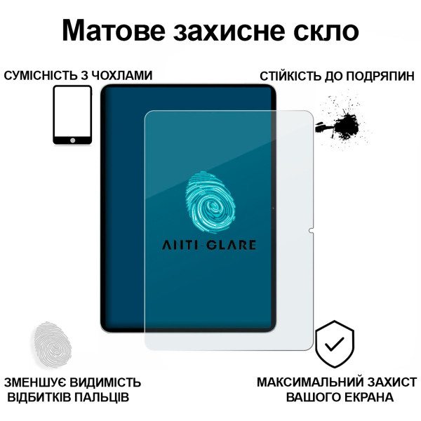 Фото - Захисне скло для планшета BeCover Matte Anti-Glare for Xiaomi Pad 8 / 8 Pro 11.2" (714576)