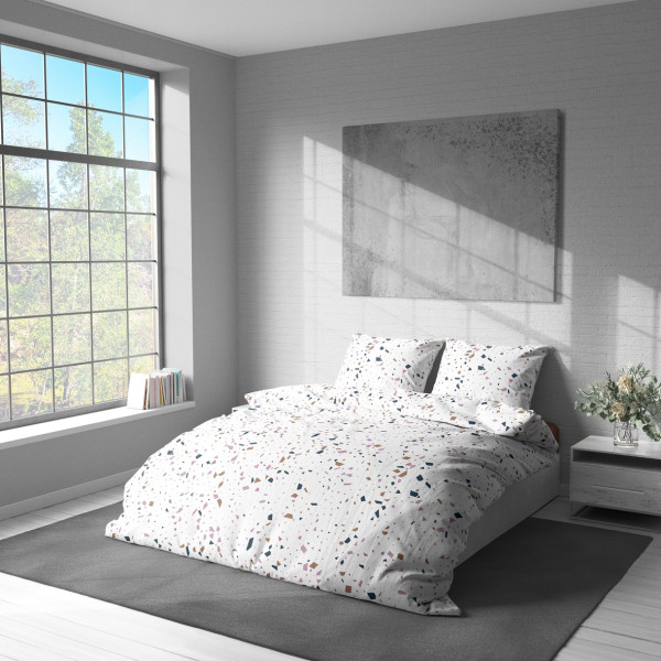 Фото - Комплект постільної білизни Lelit Р-0219 Полісатин Двоспальна (1201276)