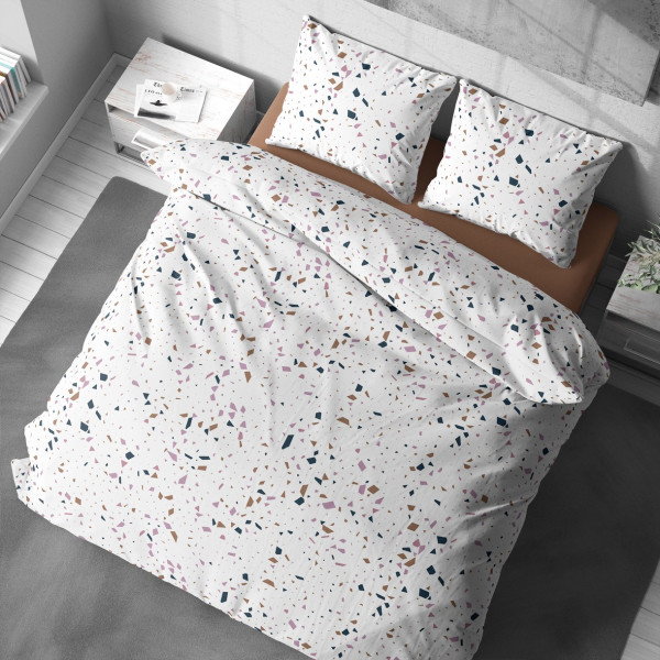 Фото - Комплект постільної білизни Lelit Р-0219 Полісатин Двоспальна (1201276)