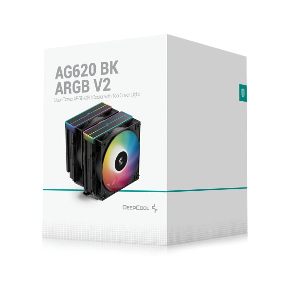 Фото - Процесорний кулер Deepcool AG620 BK ARGB V2 (R-AG620-BKAMMN-GJD)