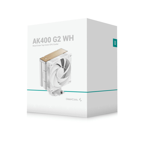 Фото - Процесорний кулер Deepcool AK400 G2 WH (R-AK400G2-WHNNMN-GJD)