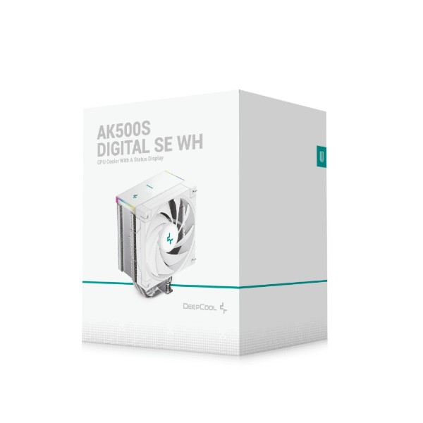 Фото - Процесорний кулер Deepcool AK500S Digital SE WH (R-AK500S-WHADMN-GJD)