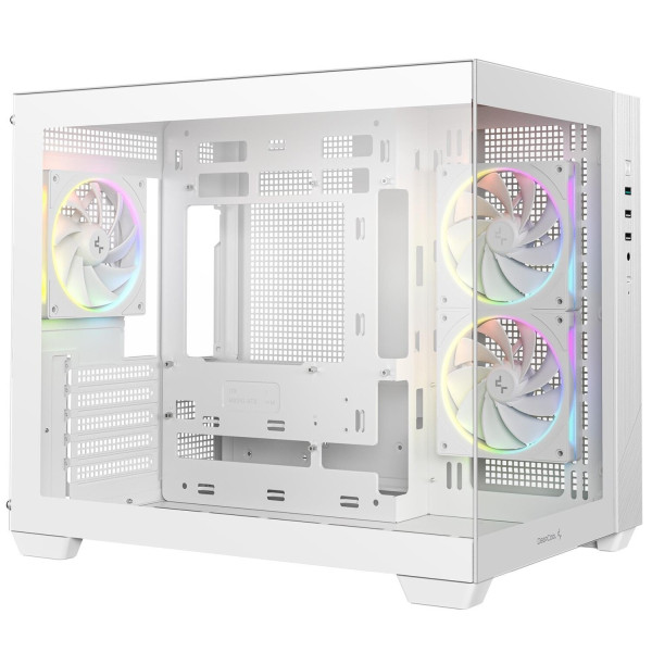 Фото - Корпус Deepcool CG330 3F White (R-CG330-WHNGM3-G) без БЖ