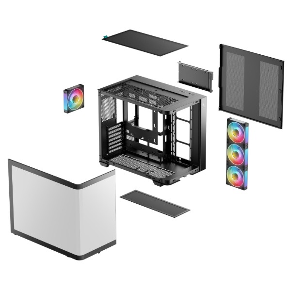 Фото - Корпус Deepcool CG530U 4F Black (R-CG530U-BKAGA4-G) без БП