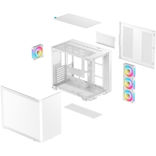 Фото - Корпус Deepcool CG530U 4F White (R-CG530U-WHAGA4-G) без БП