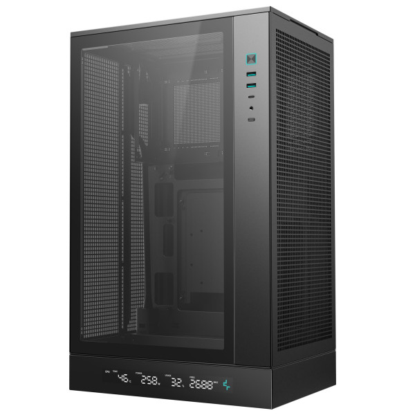 Фото - Корпус Deepcool CH270 Digital Black (R-CH270-BKNDM0-G-1) без БЖ