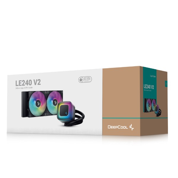 Фото - Водяная система охлаждения Deepcool LE240 V2 (R-LE240-BKAMMC-G-2)