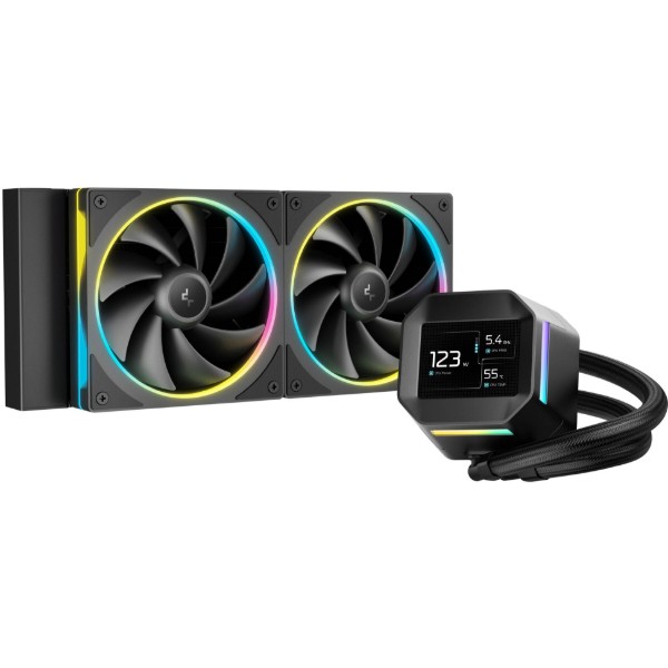 Фото - Водяна система охолодження Deepcool LM240 Black (R-LM240-BKDMMC-1) Фото - Водяна система охолодження Deepcool LM240 Black (R-LM240-BKDMMC-1)
