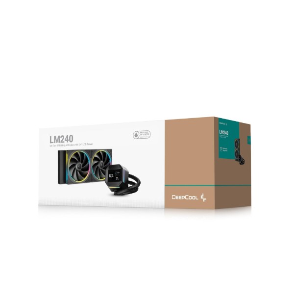 Фото - Водяна система охолодження Deepcool LM240 Black (R-LM240-BKDMMC-1)