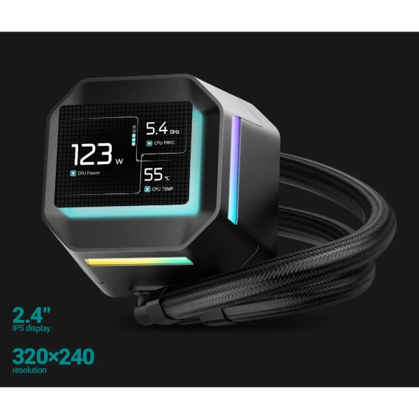 Фото - Водяна система охолодження Deepcool LM240 Black (R-LM240-BKDMMC-1)