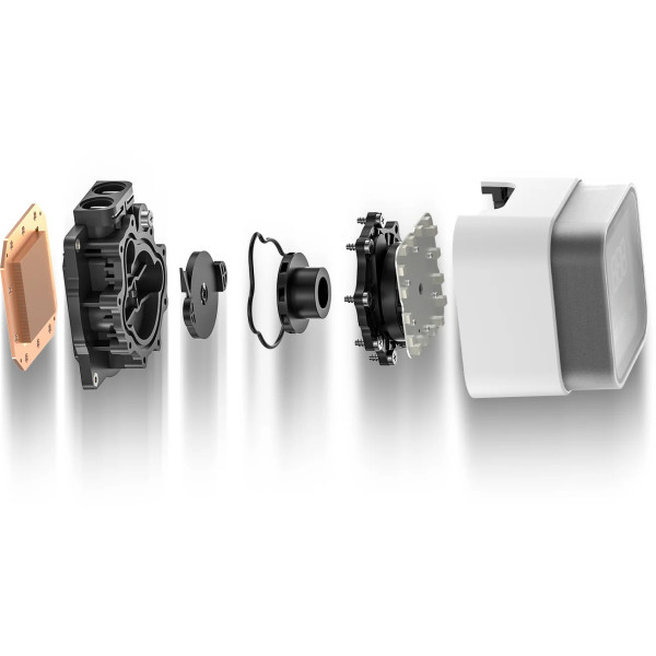 Фото - Водяна система охолодження Deepcool LQ240 White (R-LQ240-WHDSMC-G-1)