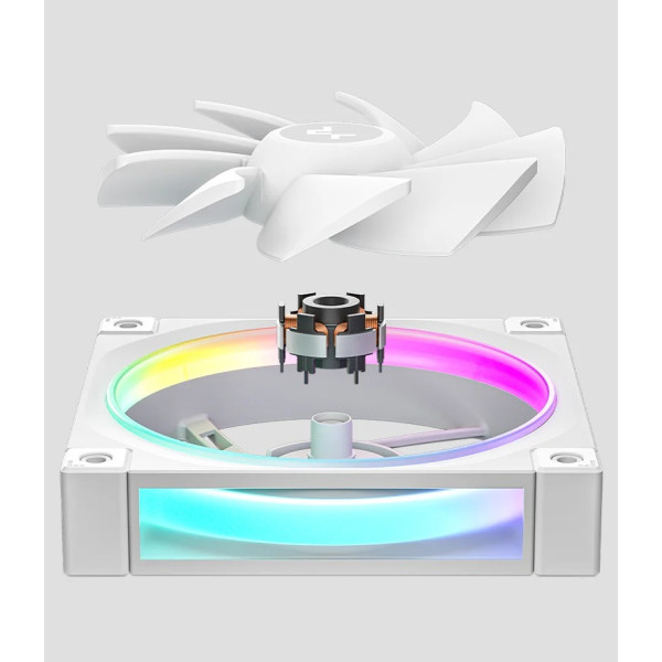 Фото - Водяна система охолодження Deepcool LQ240 White (R-LQ240-WHDSMC-G-1)