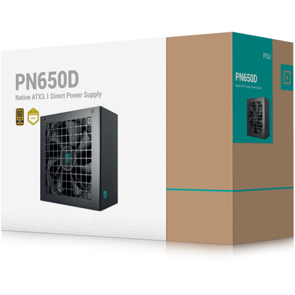 Фото - Блок живлення для ПК Deepcool GamerStorm PN650D 650W (R-PN650D-FC0B-JGEU-V2)
