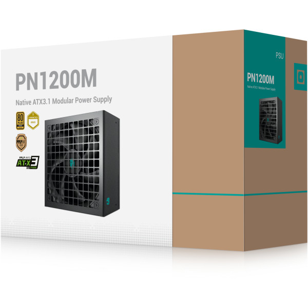 Фото - Блок живлення для ПК Deepcool GamerStorm PN1200M 1200W (R-PNC00M-FC0B-JGEU)