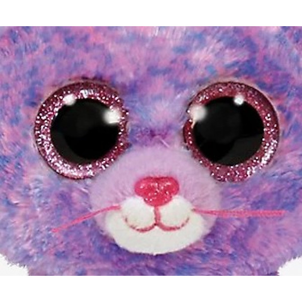 Фото - Мягкая игрушка глазастик TY Beanie Boo's Кот "CASSIDY" 25см (36486)