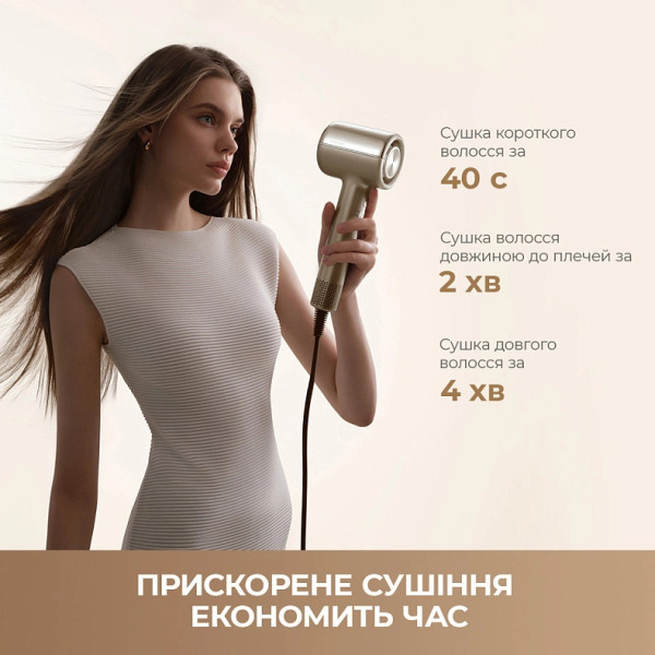 Фото - Фен Mova Shine 20 (AMSH20-GOLD)