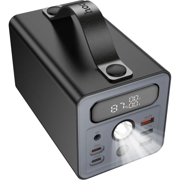 Фото - Батарея мобільна HOCO J138 Distant 22.5W PD20W DC12V +LED 60000 mAh Black (715358)