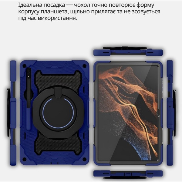 Фото - Чохол для планшету BeCover for Samsung Galaxy Tab S10 FE Plus (SM-X620/SM-X626) 13.1" Blue (714565)