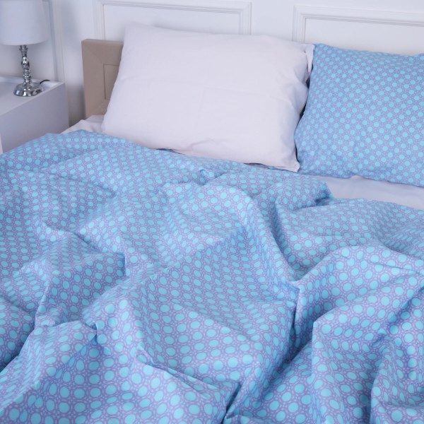 Фото - Комплект постельного белья MirSon King Size 220х240 см 17-4803 Ronchillone Бязь (2200009162206)