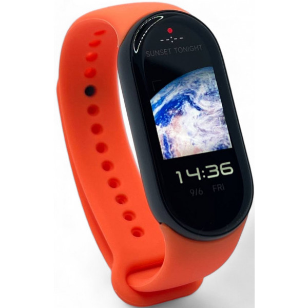 Фото - Ремінець для фітнес-браслета BeCover Xiaomi Mi Smart Band 9 Orange (711965)