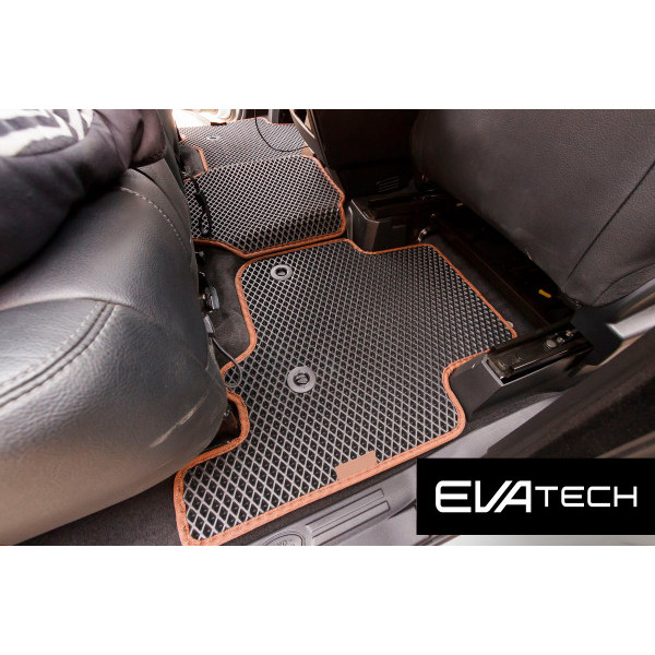 Фото - Килимки ворсові в салон авто EVAtech Standard для Land Rover Discovery 4 (L319) 2009-2017 4 покоління SUV EU чорний кант (LR3131C5TL6VEB)