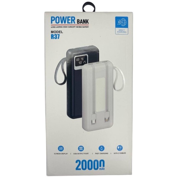 Фото - Батарея мобільна XOKO 20000 mAh (WK R37)