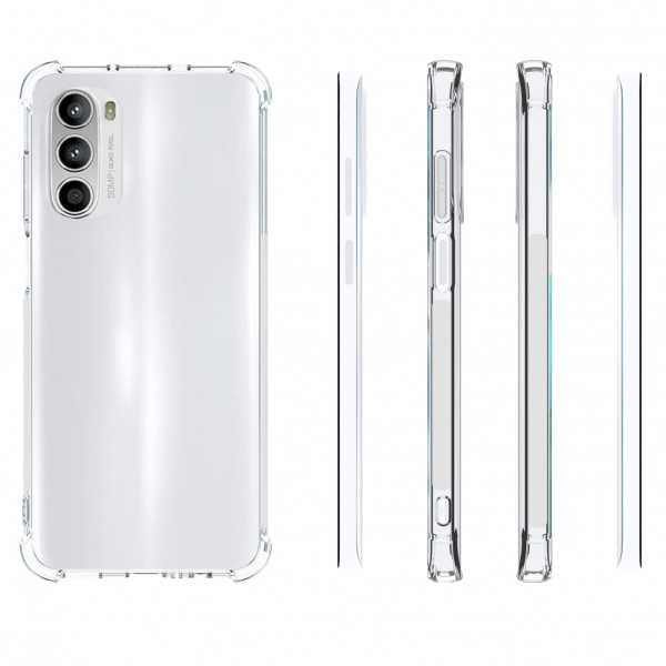 Фото - Чохол для смартфону BeCover Anti-Shock for Motorola Moto G52/G82 Clear (709320)