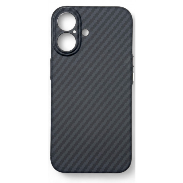 Фото - Чохол для смартфону BeCover Carbonite Case (MagSafe) for Apple iPhone 16 Black (712067)