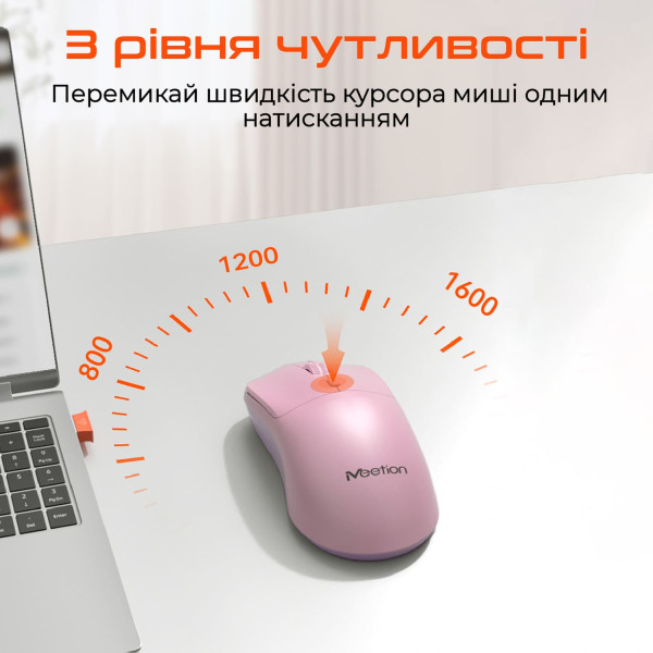 Фото - Миша бездротова Meetion MT-R546-A