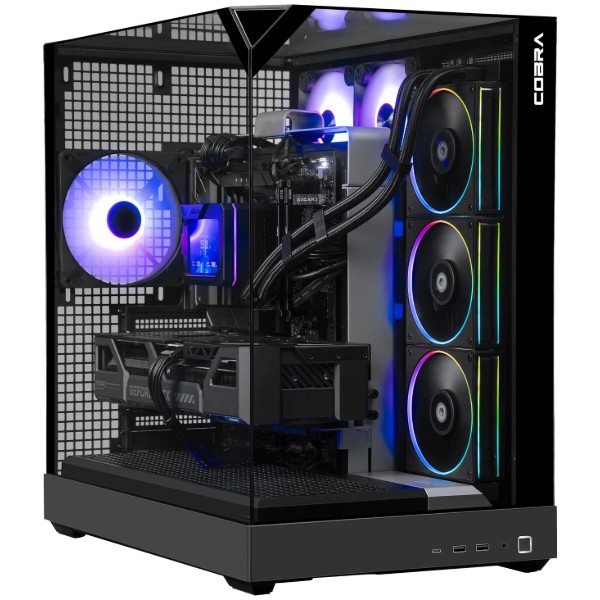 Фото - Системный блок Cobra Apex RTX 5070 Ti / Ryzen 7 9800X3D / RAM 64GB / SSD 1TB + SSD 500GB / Win 11 (R7A23718)