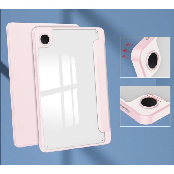 Фото - Чохол для планшета BeCover Soft Edge з кріпленням для стілусу for Samsung Galaxy Tab A9 Plus SM-X210/SM-X215/SM-X216 11.0"" Pink (710370)