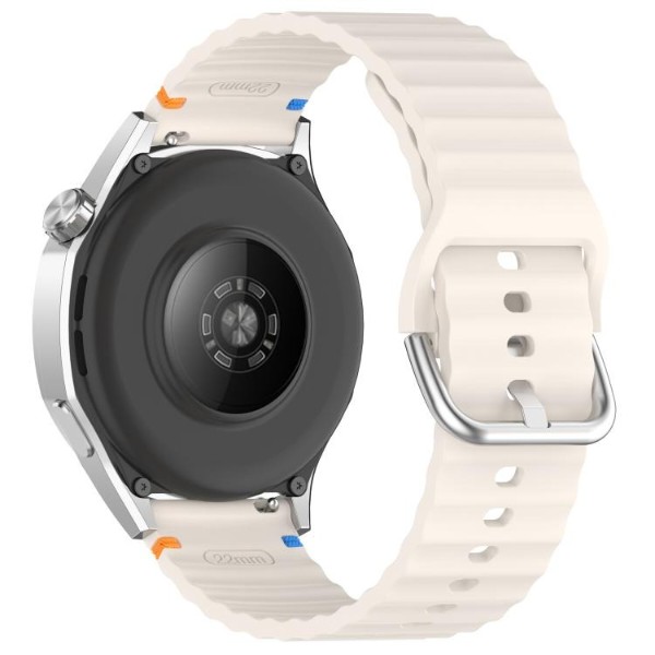 Фото - Ремешок для смарт-часов BeCover Ribbed Tape (22mm) for Xiaomi Watch 2 Pro / S4 / S3 / S1 Pro / S1 / S1 Active Cream (714294)