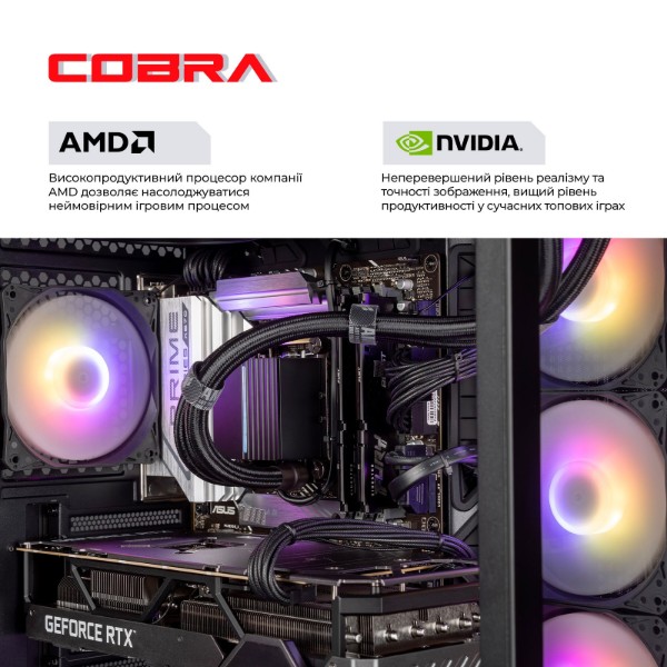 Фото - Системный блок Cobra Apex RTX 5080 / Ryzen 9 9900X3D / RAM 32GB / SSD 1TB / Win 11 (R9A23722)