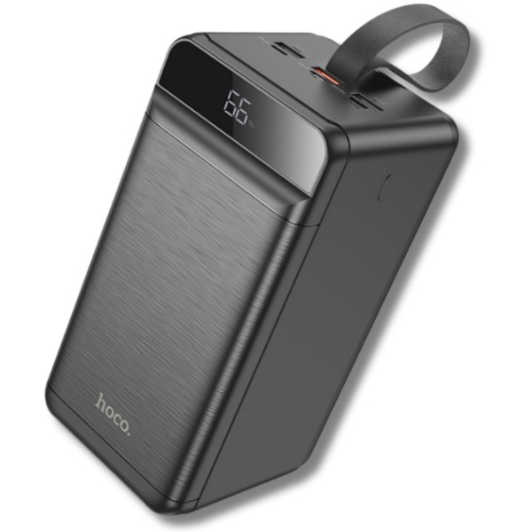 Фото - Батарея мобильная HOCO DB61 Jade 22.5W + LED 90000 mAh Black (715031)